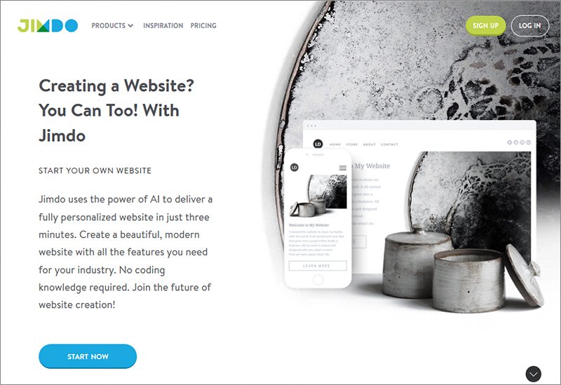 Jimdo Website Builder