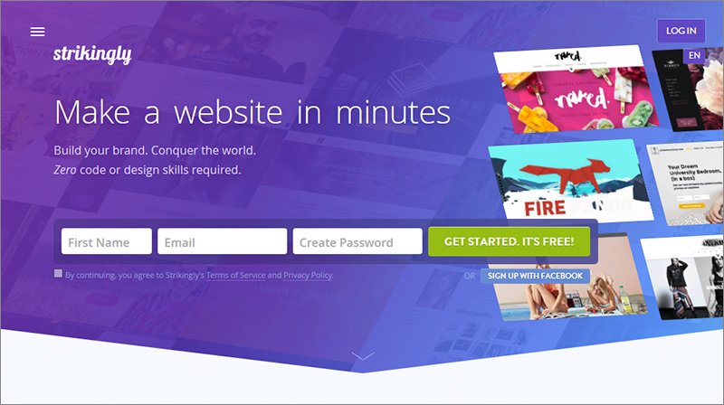 Strikingly Website Builder